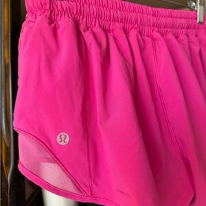 lululemon athletica Women's Vibrant Pink Athletic Shorts